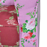 Armchair with Patchwork Design Fabric
