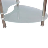 Coffee Table with Exclusive Design White - Side View
