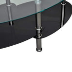 Coffee Table with Exclusive Design Black