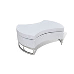 Coffee Table Shape-Adjustable High Gloss White