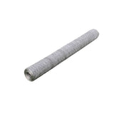 Chicken Wire Fence Galvanised Steel 25x1 m Silver - Front View