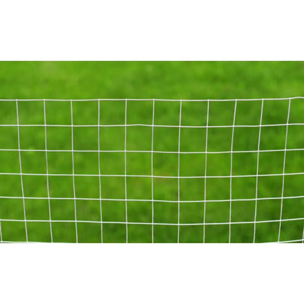 Chicken Wire Fence Galvanised Steel 10x1 m Silver
