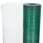 Chicken Wire Fence Galvanised Steel 1x25 m Green