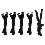 Boat Cover Grey Length 488-564 cm Width 239 cm - Top-Down View