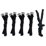 Boat Cover Grey Length 610-671 cm Width 254 cm - Top-Down View