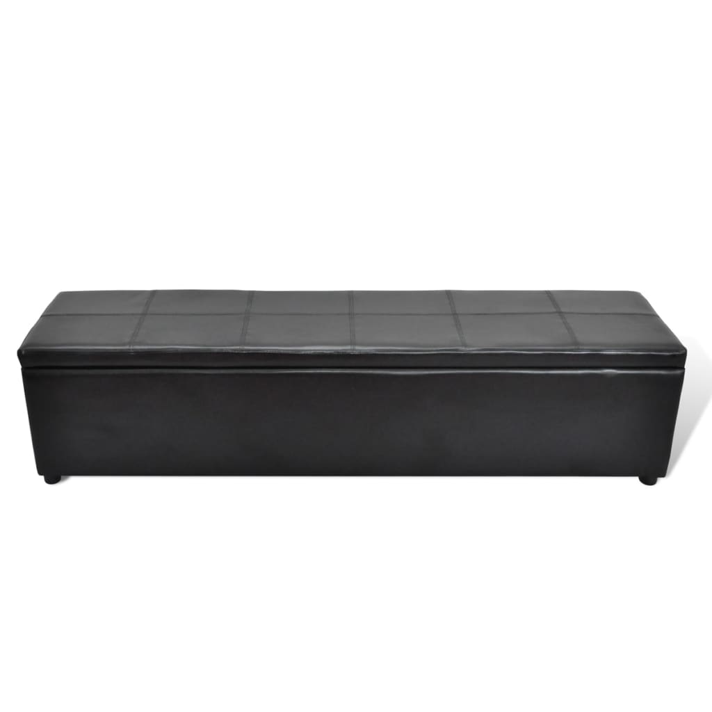 Storage Bench Black Large Size