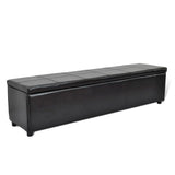 Storage Bench Black Large Size