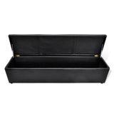 Storage Bench Black Large Size