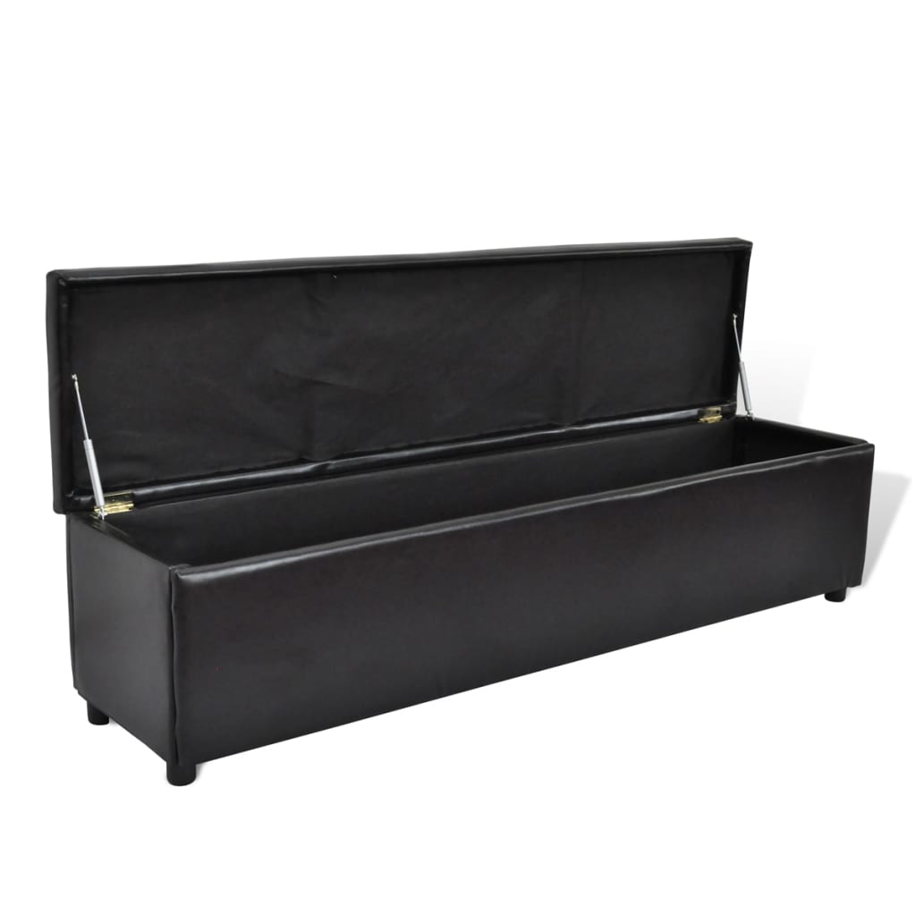 Storage Bench Black Large Size