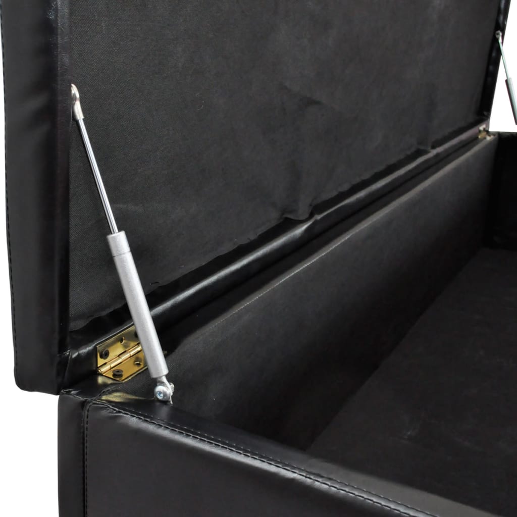 Storage Bench Black Large Size