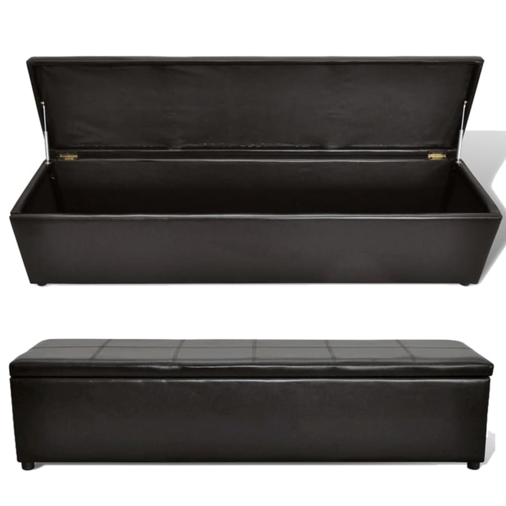 Storage Bench Brown Large Size