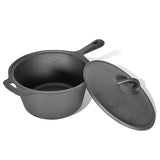 Dutch Oven Set 9pcs - 45-Degree Angle