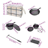 Dutch Oven Set 9pcs