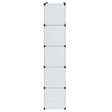 Modular Cabinet 14 Compartments White 37x146x180.5 cm - 45-Degree Angle