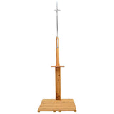 Wooden Garden Shower - Front View