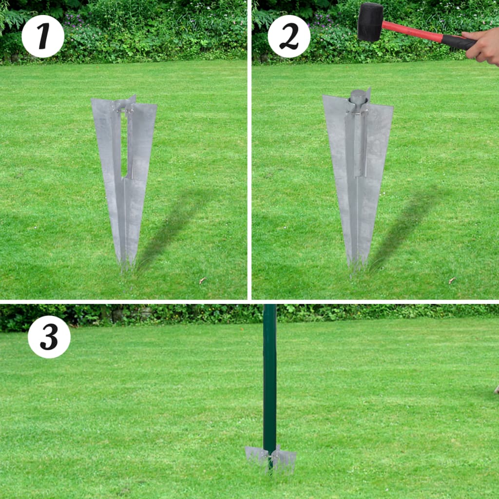 Euro Fence Steel 25x1.0 m Green