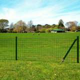 Euro Fence Steel 25x1.0 m Green