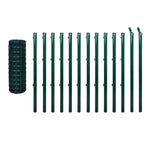 Euro Fence Steel 25x0.8 m Green