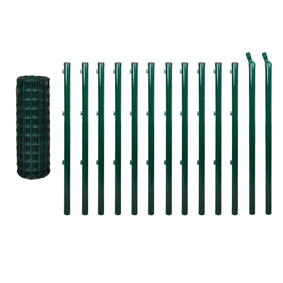 Euro Fence Steel 25x1.0 m Green