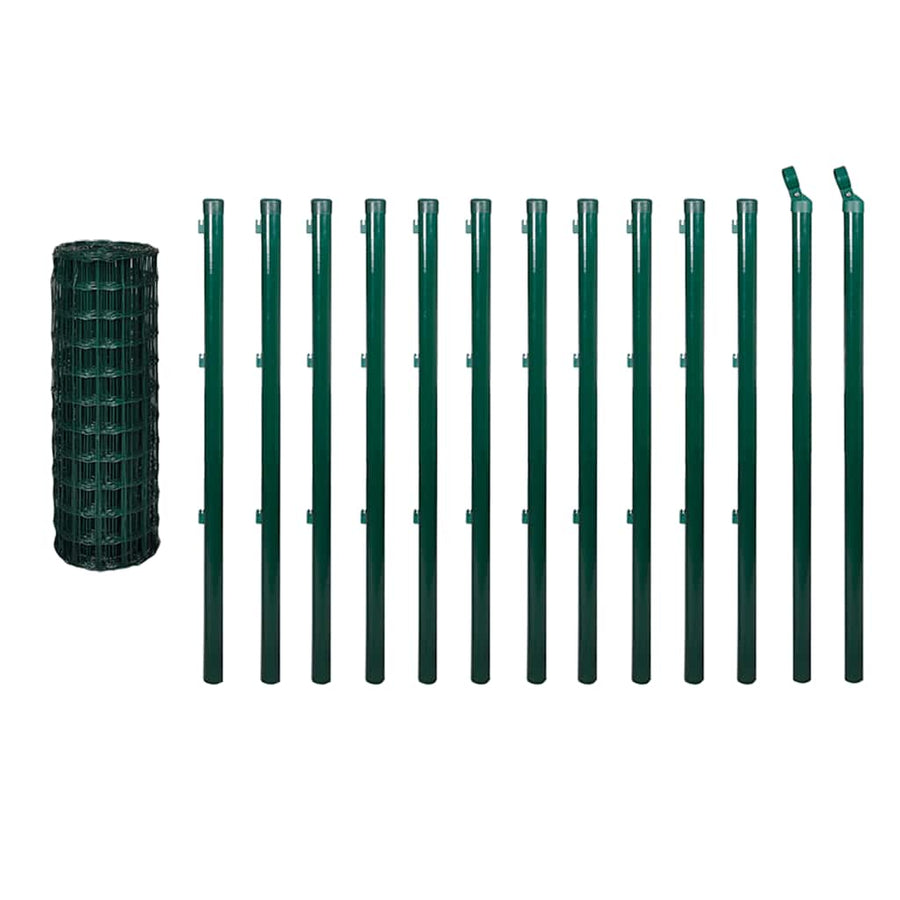 Euro Fence Steel 25x1.0 m Green