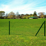 Euro Fence Steel 25x1.0 m Green