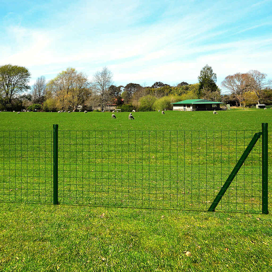 Euro Fence Steel 25x1.0 m Green