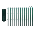 Euro Fence Steel 25x1.5 m Green