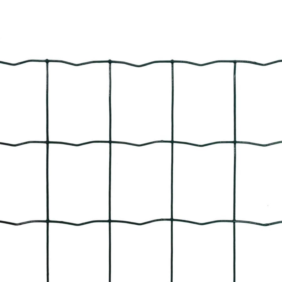 Euro Fence Steel 10x0.8 m Green
