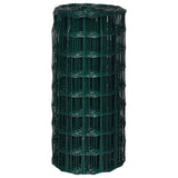 Euro Fence Steel 10x0.8 m Green - Side View