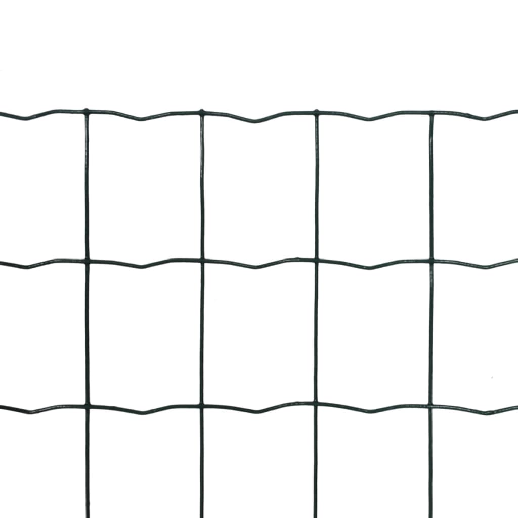 Euro Fence Steel 10 x 1.5 m Green