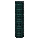 Euro Fence Steel 10 x 1.5 m Green - Side View