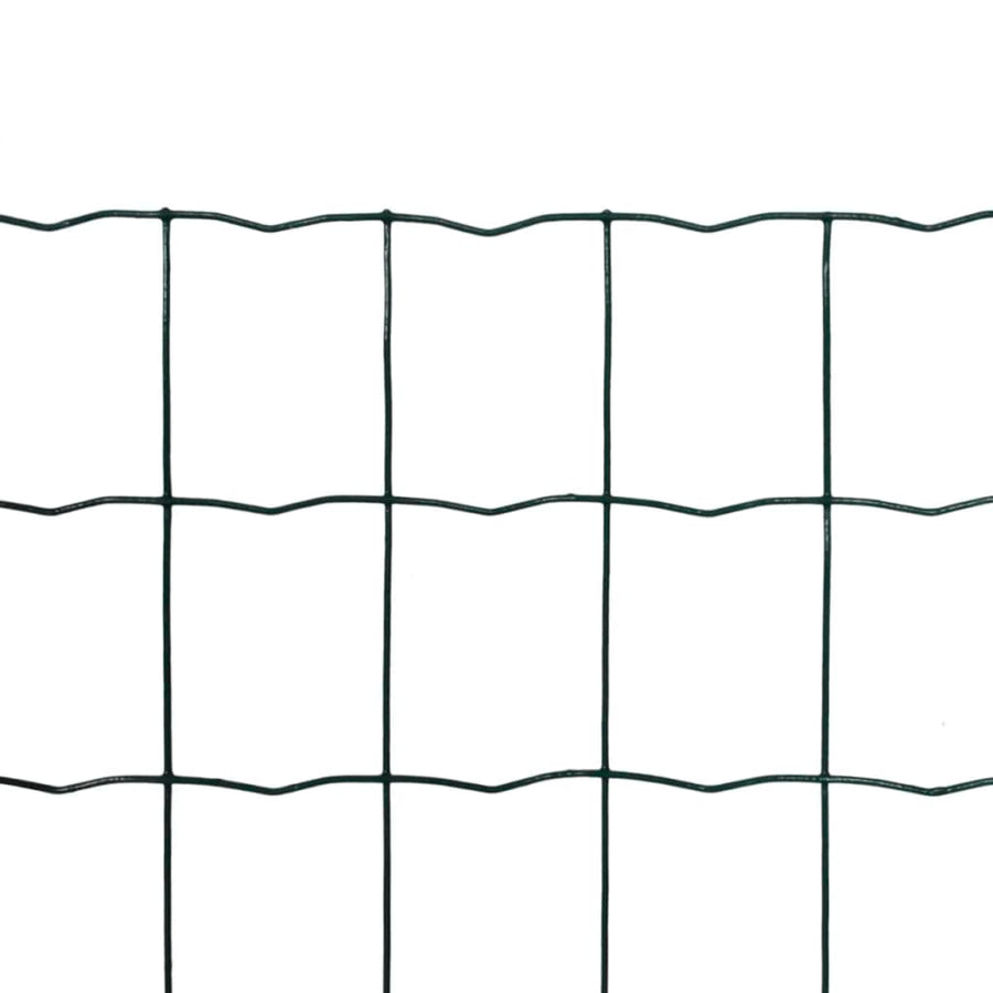 Euro Fence Steel 25x1.2 m Green