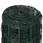 Euro Fence Steel 25x1.2 m Green