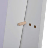 Free Standing Mirror White Adjustable - Rear View