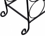 Wine Rack for 21 Bottles Metal - Top-Down View