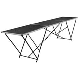 Wall Paper Pasting Table Aluminium & Steel - Front View