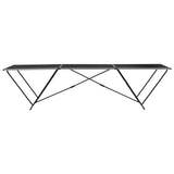 Wall Paper Pasting Table Aluminium & Steel - Side View