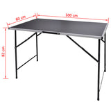 Pasting Tables 3 pcs Foldable - Close-Up Angle