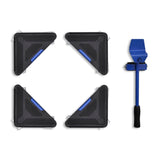 Furniture Transport Set Lifter And Wheelset - Front View