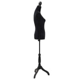 Ladies Bust Display Black Female Dressmakers Dummy Mannequin
