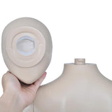 Mannequin Women Round Head - Top-Down View