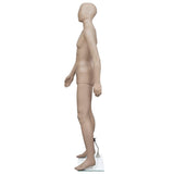 Mannequin Man Round Head - Side View