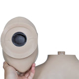 Mannequin Man Round Head - Top-Down View
