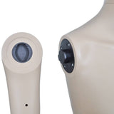 Mannequin Man Round Head - 45-Degree Angle