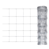 Garden Fence Galvanised Steel 50 m 80 cm