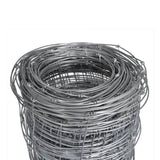 Garden Fence Galvanised Steel 50 m 80 cm