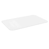 Floor Mat for Laminate or Carpet 75 cm x 120 cm - Front View