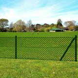 Chain Link Fence with Posts Spike Steel 1.25x25 m
