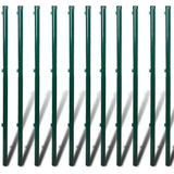 Chain Link Fence with Posts Spike Steel 1.25x25 m