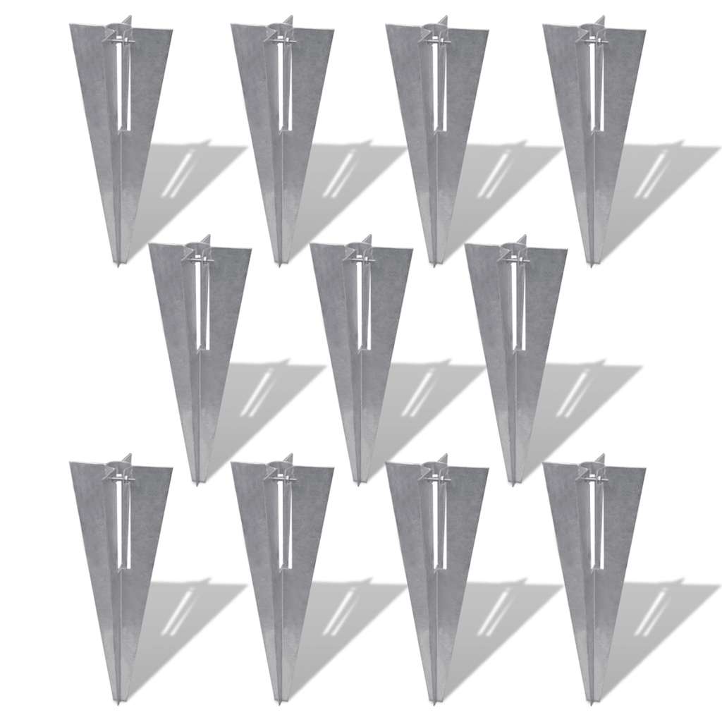 Chain Link Fence with Posts Spike Steel 1.25x25 m